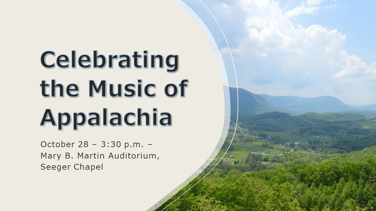 Celebrating the Music of Appalachia graphic