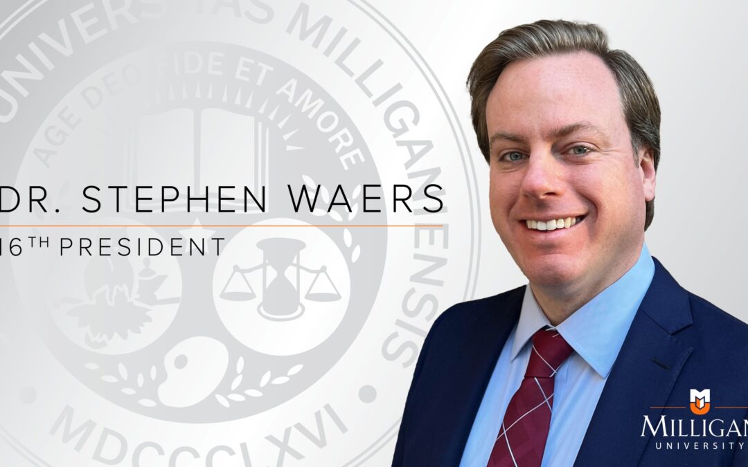 Dr. Stephen Waers announced as Milligan’s 16th president