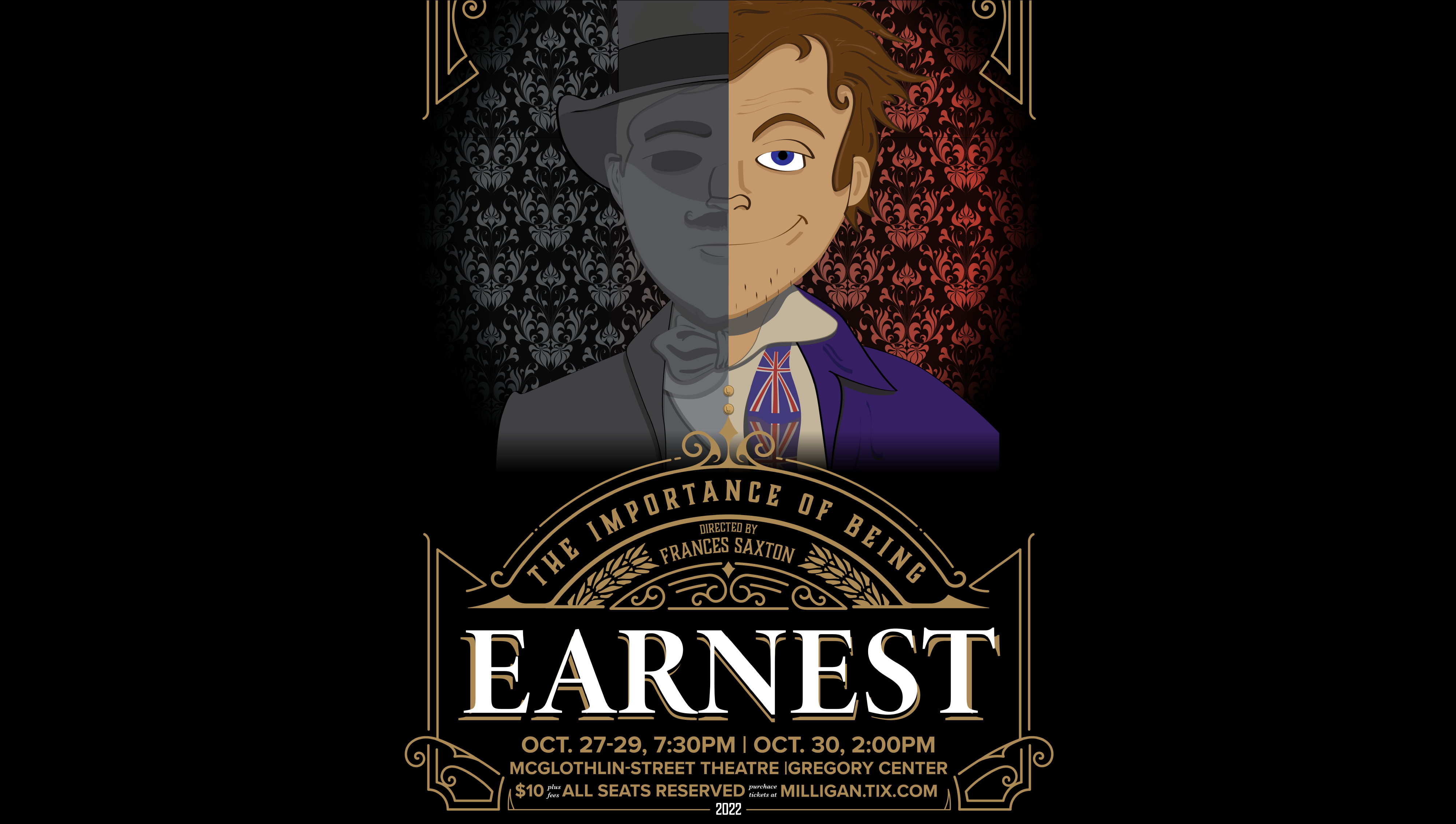 The Importance of Being Ernest flyer