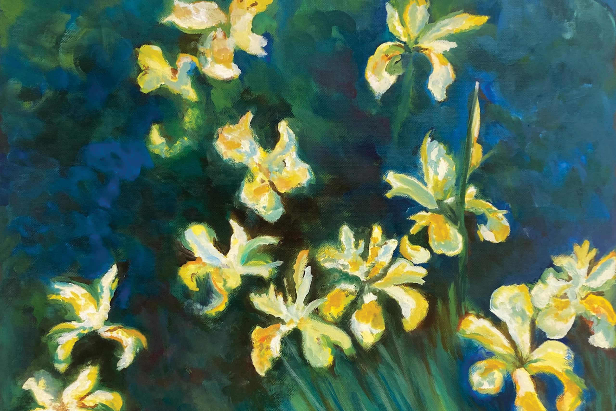 Eloria Pelton senior art exhibition