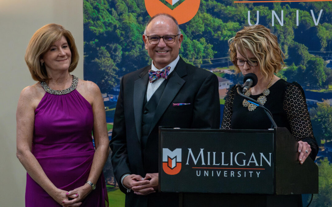 Milligan community celebrates Greers during retirement dinner
