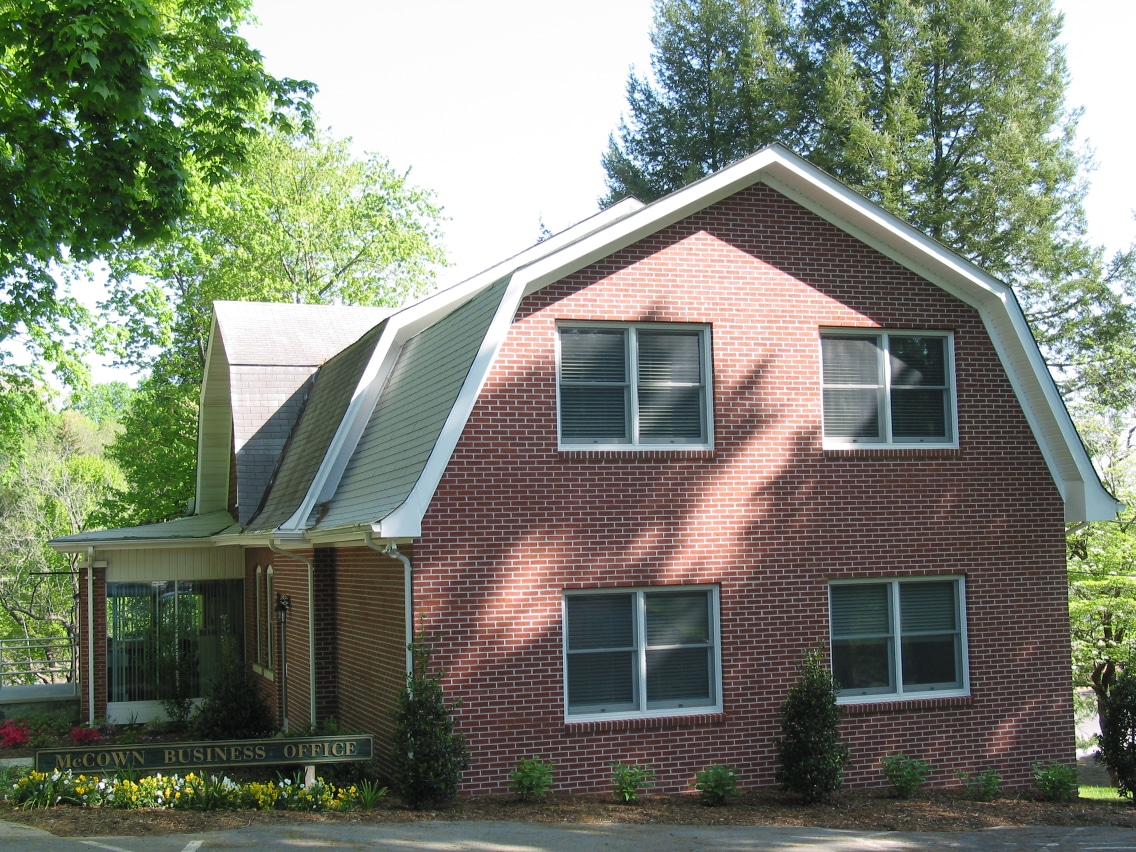 McCown Cottage Have questions about financial aid? Stop by the business and financial offices in McCown Cottage to get the answers you need.