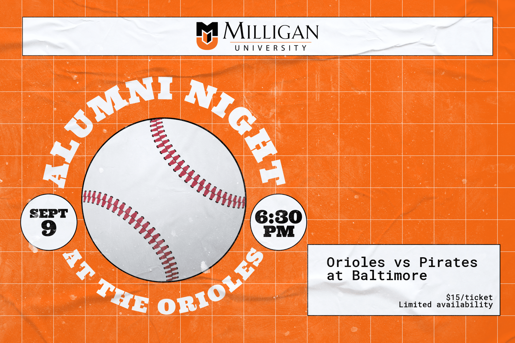 Milligan Alumni Event at the Orioles Game in Baltimore MD