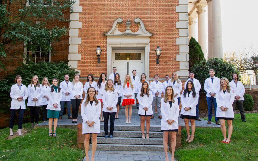 Graduates of Milligan's PA Class of 2022 who received a 100% pass rate on the PANCE.