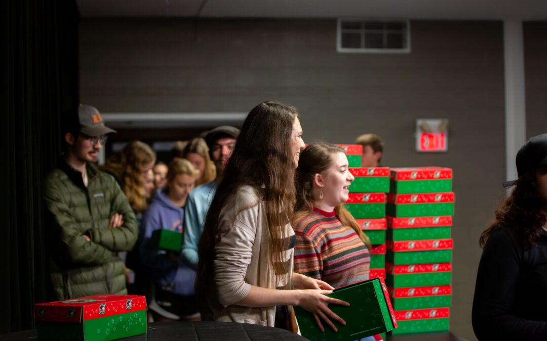 Milligan packs over 200 shoebox gifts for Operation Christmas Child