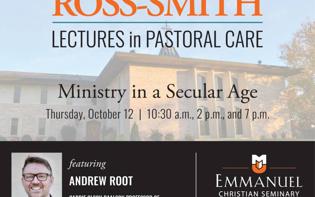 Ross-Smith Lectures in Pastoral Care