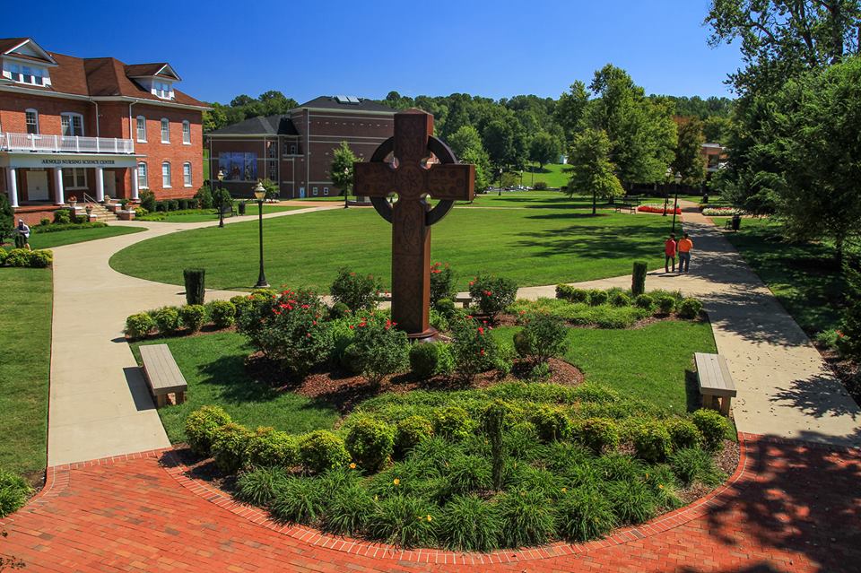 Sword Campus Common Take a stroll through Mary Sword Commons where you'll be reminded of our Christian heritage.