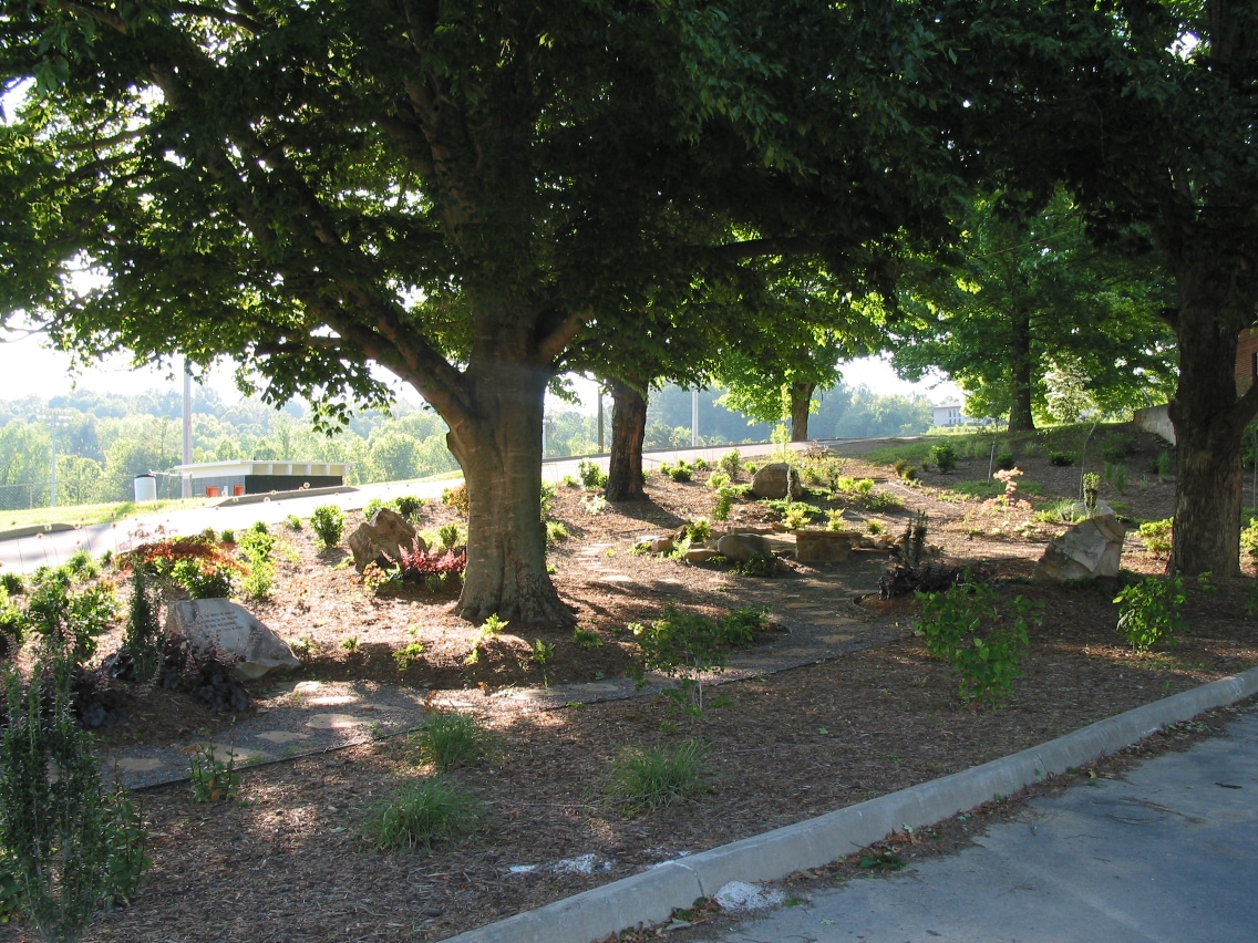 The Milligan Prayer Garden Study surrounded by the serenity of nature!